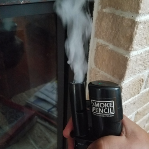 Smoke Pencil Fireplace