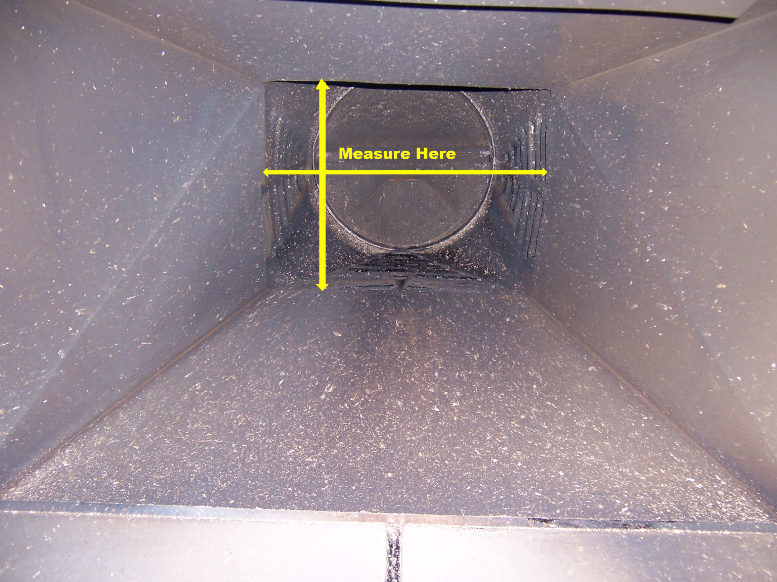 Measuring a Zero Clearance Heatelator Fireplace