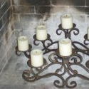 Fireplace candles