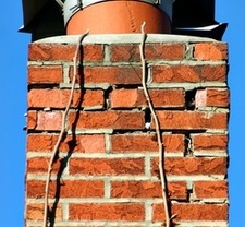 Will falling/spalling bricks puncture or pop a Chimney Balloon?