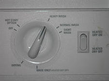 dish washer dial
